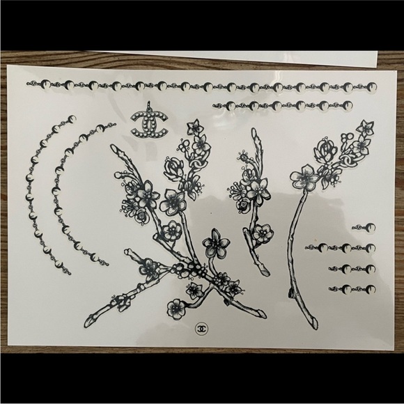 Rare Collector Item AUTHENTIC RARE Chanel Tattoos - Picture 12 of 13